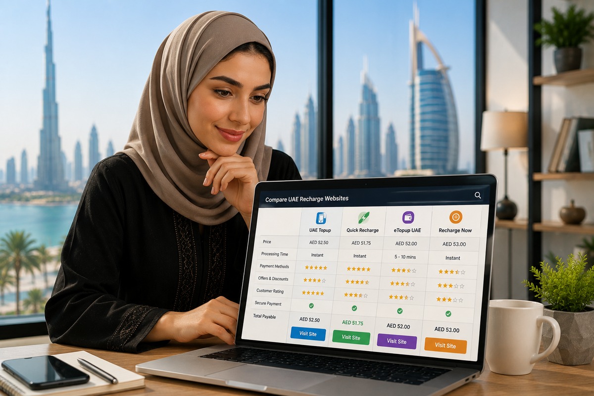 How to Compare UAE Recharge Websites Before Making a Payment