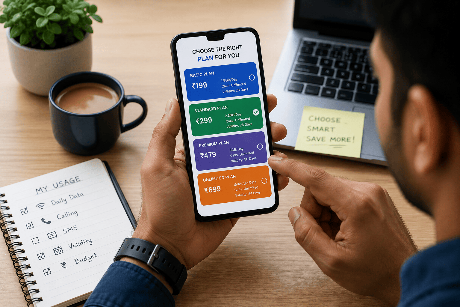 How to Choose the Right Mobile Recharge Plan Based on Your Usage