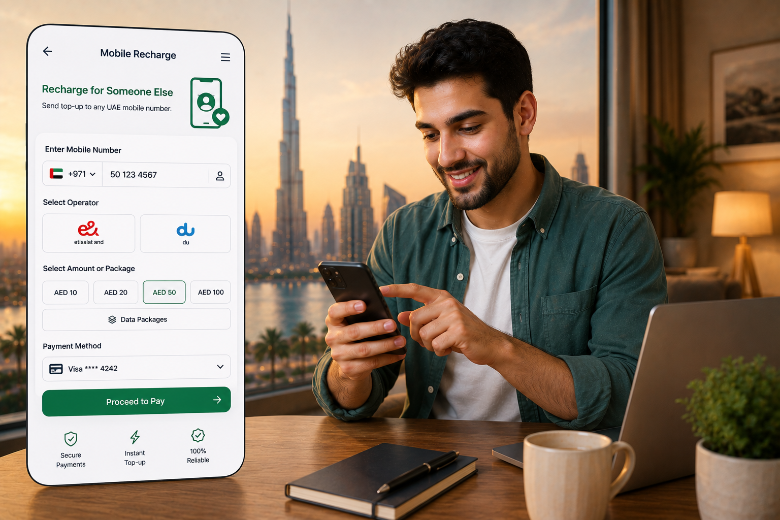 How to Recharge a UAE Mobile Number for Someone Else: Complete Guide?